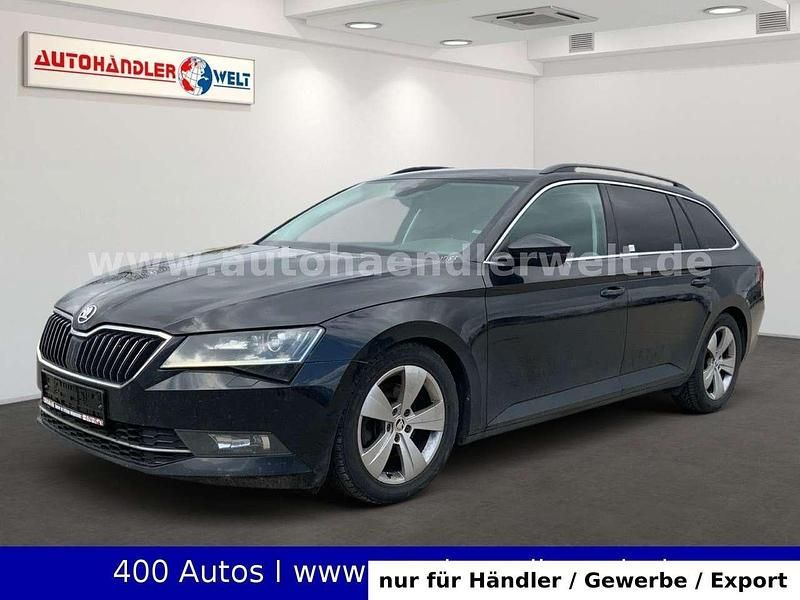 Gebraucht Skoda Superb Ambition 150 PS (110 kW) 2018 Schwarz Kombi