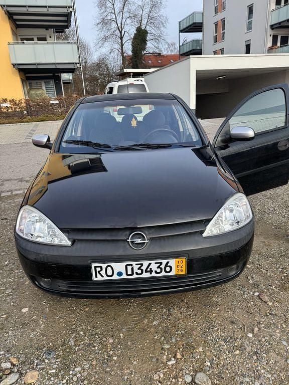 Gebraucht Opel Corsa 75 PS (55 kW) 2002 Schwarz Kleinwagen