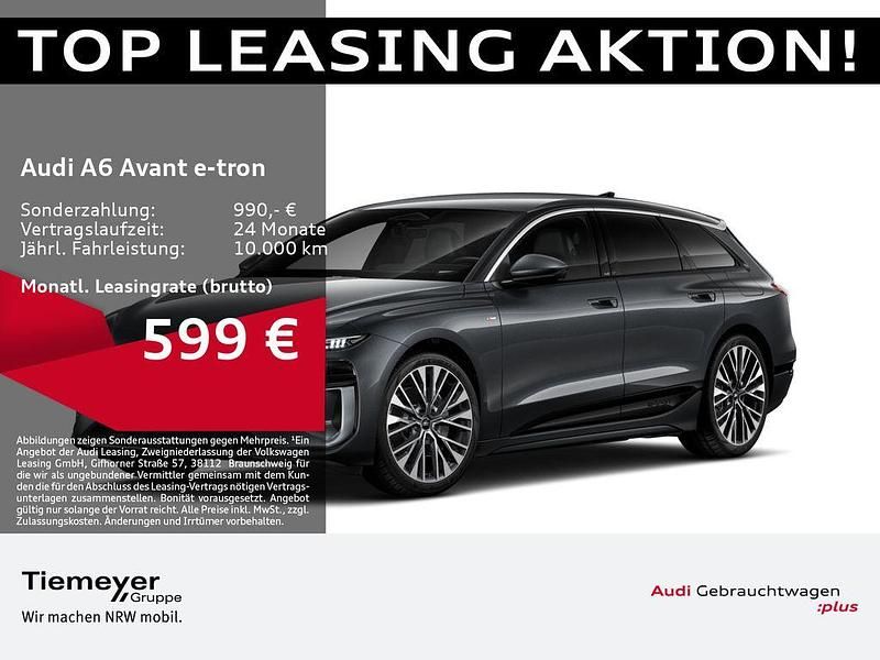 Grau Gebraucht 2025 Audi A6 e-tron S-Line Kombi | 68.390 € (Guter Preis) - Bild 1/4