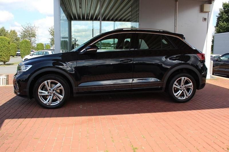 Gebraucht VW T-Roc R-line 150 PS (110 kW) 2023 Schwarz (deep black perleffekt) SUV