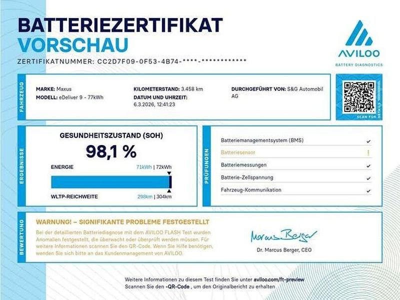 Gebraucht Maxus V90 150 PS (110 kW) 2023 Andere Van