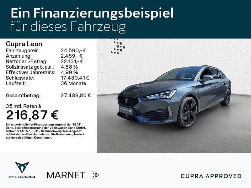 Gebraucht Cupra Leon VZ 245 PS (180 kW) 2022 Grau Limousine