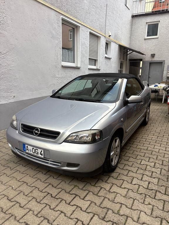 Silber Gebraucht 2001 Opel Astra Cabriolet Cabrio | 3.499 € (Fairer Preis) - Bild 1/4