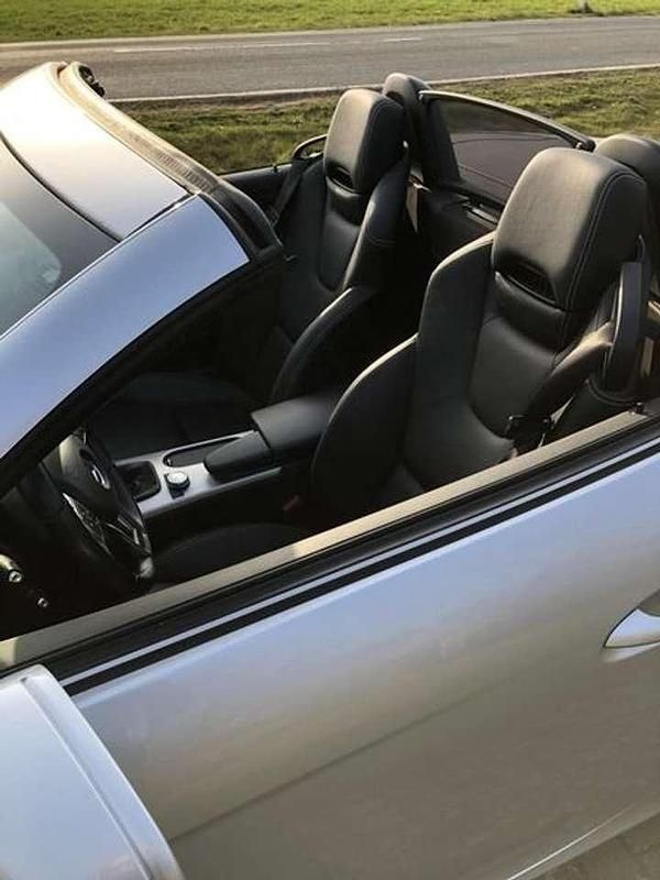 Gebraucht Mercedes SLK200 184 PS (135 kW) 2014 Silber Cabrio