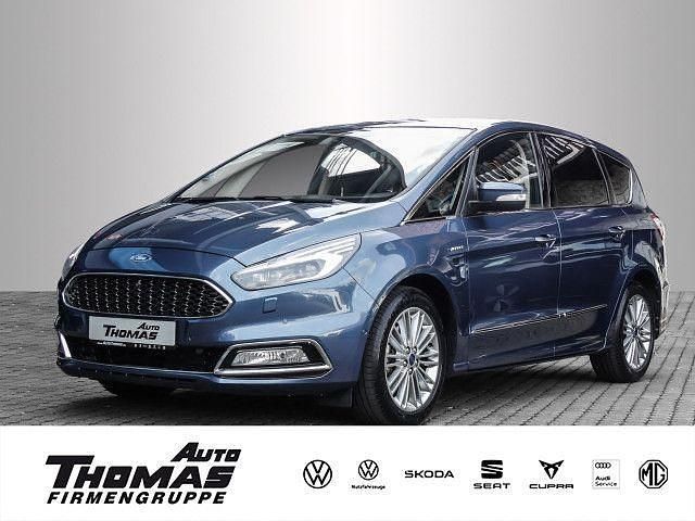 Chromablau metallic Gebraucht 2019 Ford S-MAX Vignale Van / Kleinbus | 26.489 € (Fairer Preis) - Bild 1/3