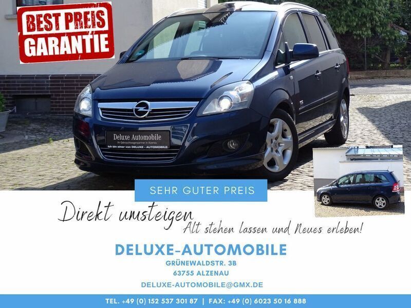 Blau Gebraucht 2011 Opel Zafira OPC Van / Kleinbus | 6.450 € (Fairer Preis) - Bild 1/3