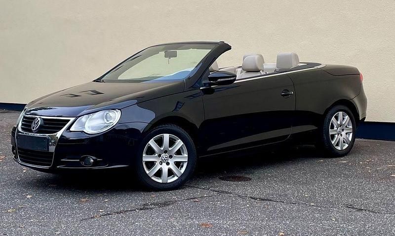 Gebraucht VW Eos 122 PS (89 kW) 2009 Schwarz Cabrio