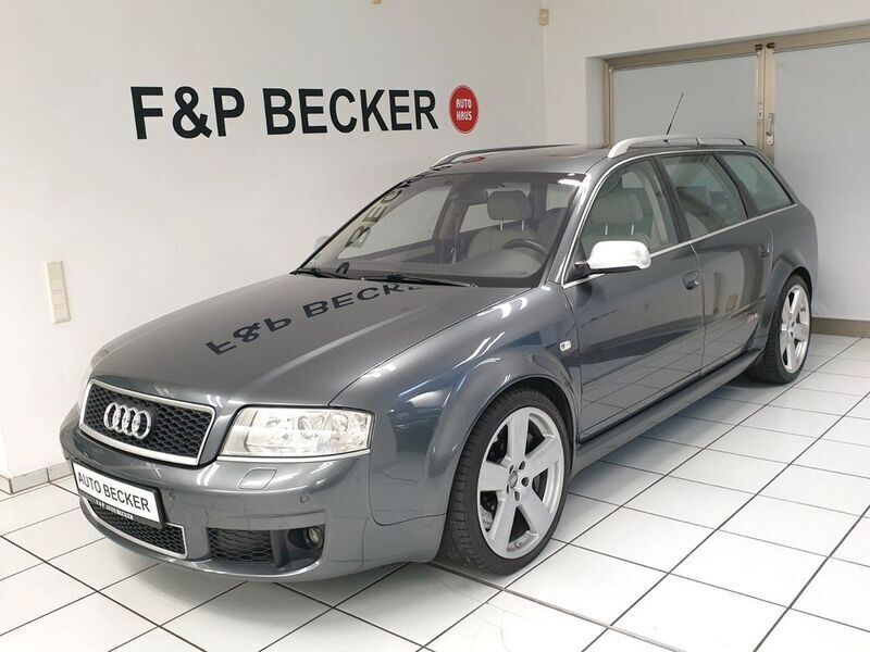 Daytonagrau perleffekt Gebraucht 2003 Audi RS6 Sport Kombi | 25.490 € (Teuer) - Bild 1/4