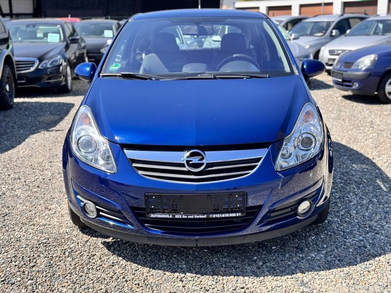 Blau Gebraucht 2009 Opel Corsa Innovation Limousine | 2.950 € (Fairer Preis) - Bild 1/4