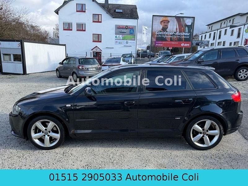 Gebraucht Audi A3 S-Line 170 PS (125 kW) 2009 Schwarz Kleinwagen