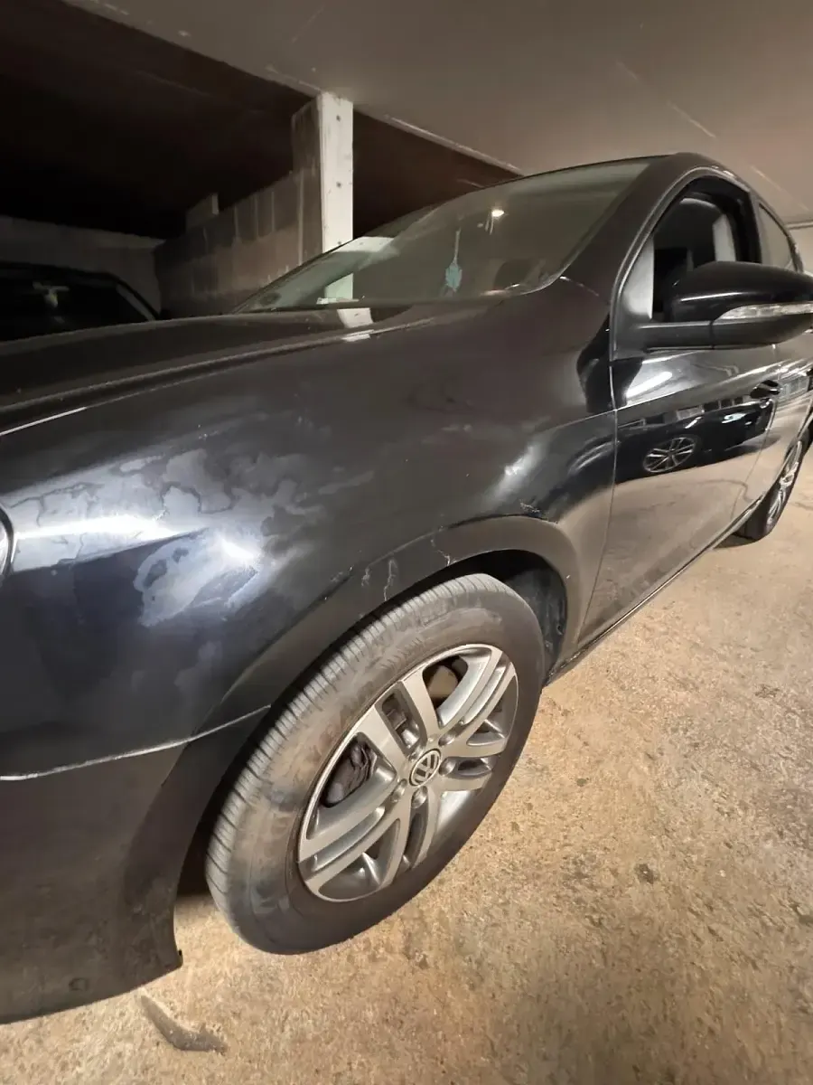 Gebraucht VW Golf VI 122 PS (89 kW) 2009 Schwarz Kleinwagen