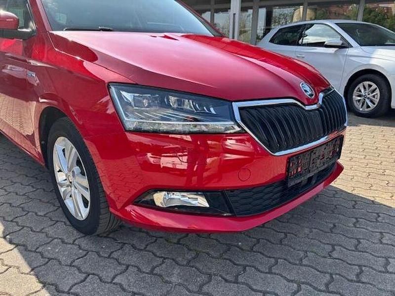 Gebraucht Skoda Fabia 110 PS (80 kW) 2019 Rot Kleinwagen