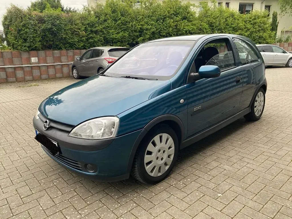 Używany Opel Corsa Elegance 75 KM (55 kW) 2002 Zielony Hatchback