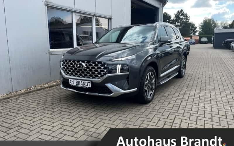 Grün Gebraucht 2021 Hyundai Santa Fe Prime SUV | 33.990 € (Guter Preis) - Bild 1/4