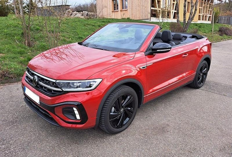 Gebraucht VW T-Roc Cabriolet Style 150 PS (110 kW) 2024 Rot Cabrio
