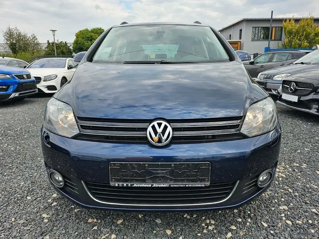 Gebraucht VW Golf Plus Life 122 PS (89 kW) 2013 Blau Van / Kleinbus
