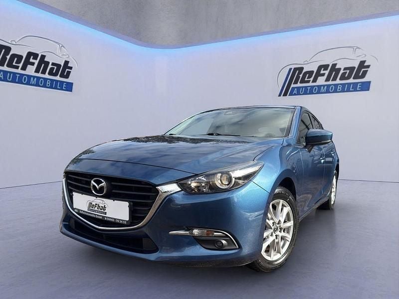 Gebraucht Mazda 3 Center-Line 120 PS (88 kW) 2017 Blau Limousine