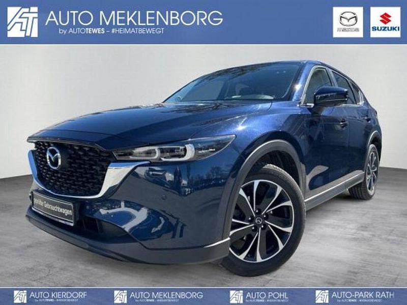 Gebraucht Mazda CX-5 Ad'Vantage 165 PS (121 kW) 2022 Mitternachtsblau metallic SUV