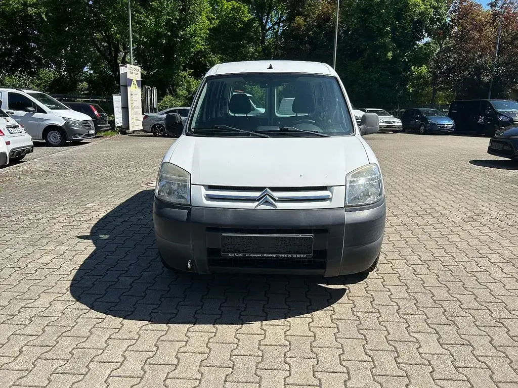 Gebraucht Citroën Berlingo First 75 PS (55 kW) 2008 Weiß Van / Kleinbus