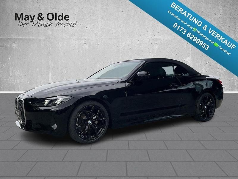 Schwarz ii Gebraucht 2025 BMW 420 Sport Line Cabrio | 58.580 € - Bild 1/4