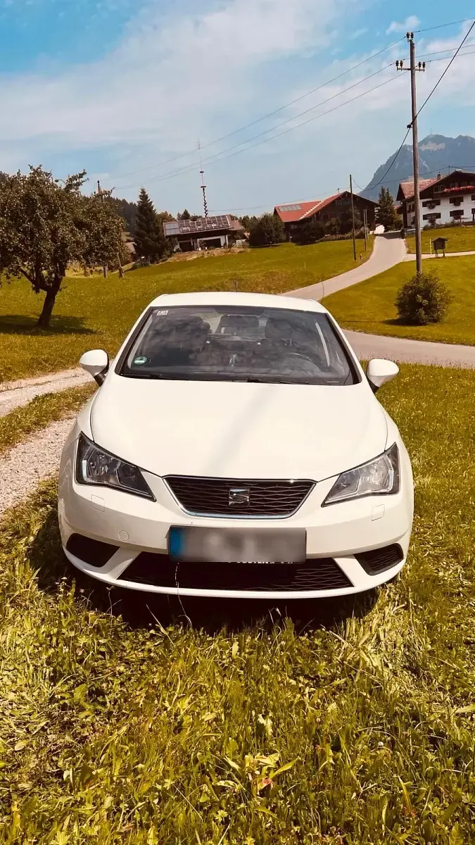 Gebraucht Seat Ibiza 75 PS (55 kW) 2015 Weiß Kleinwagen