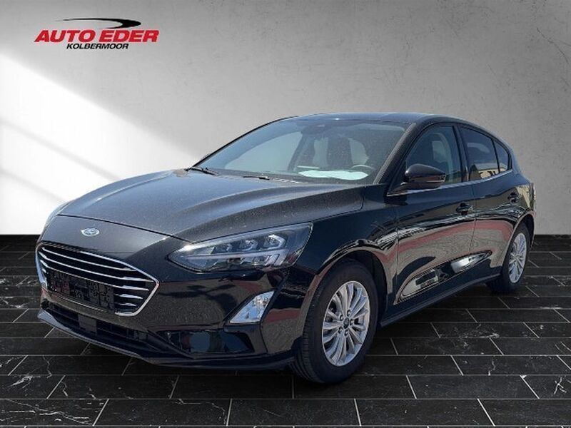 Schwarz Gebraucht 2021 Ford Focus Titanium Limousine | 23.349 € (Fairer Preis) - Bild 1/4