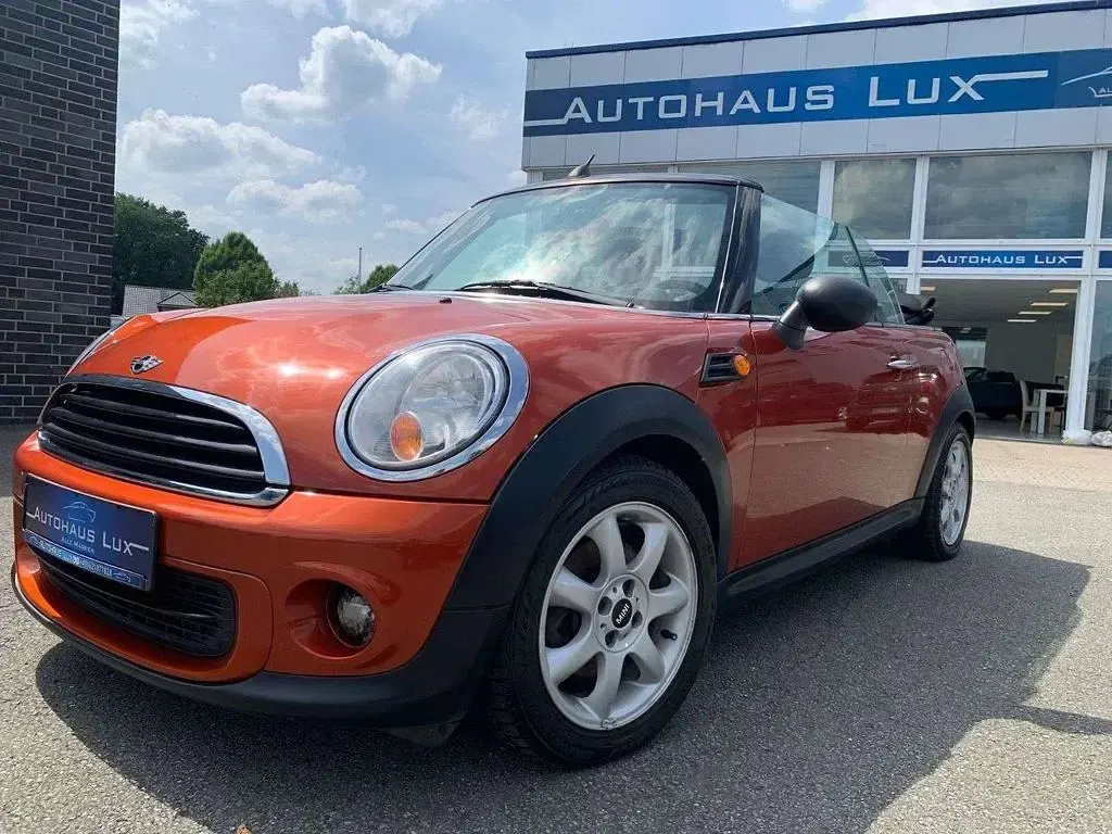 Occasion Mini One Cabriolet 98 ch (72 kW) 2012 Orange Cabriolet