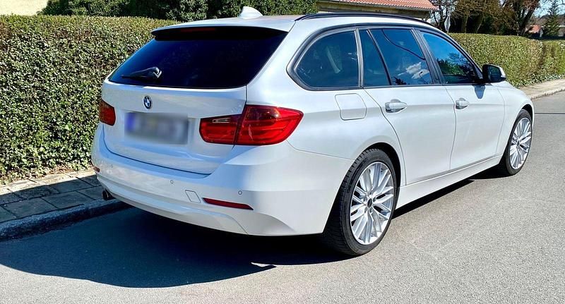 Gebraucht BMW 318 143 PS (105 kW) 2013 Weiß Kombi