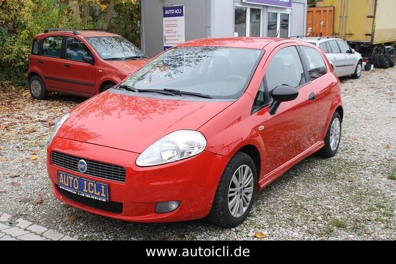 Rot Gebraucht 2008 Fiat Grande Punto Active Kleinwagen | 3.690 € (Etwas zu teuer) - Bild 1/4