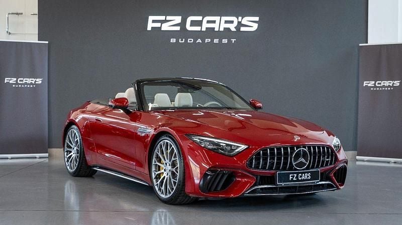 Gebraucht Mercedes SL63 AMG AMG 585 PS (430 kW) 2022 Rot Cabrio