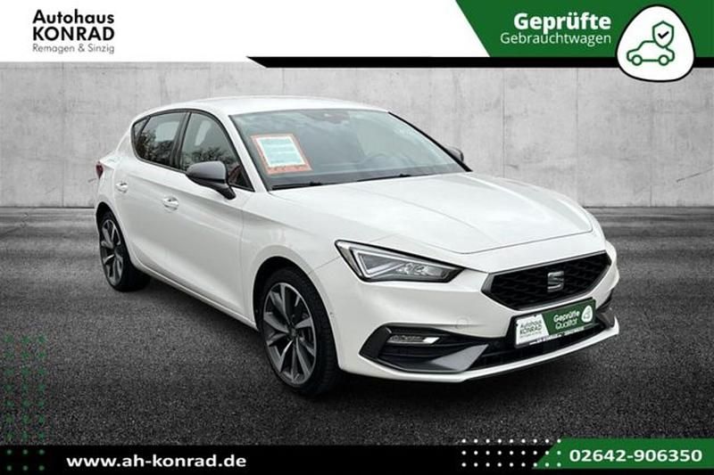 Gebraucht Seat Leon FR 150 PS (110 kW) 2021 Weiß Limousine