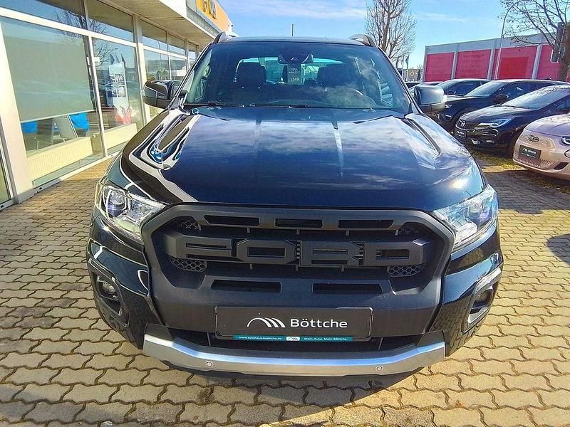 Gebraucht Ford Ranger Wildtrack 212 PS (155 kW) 2022 Obsidianschwarz metallic Abholung