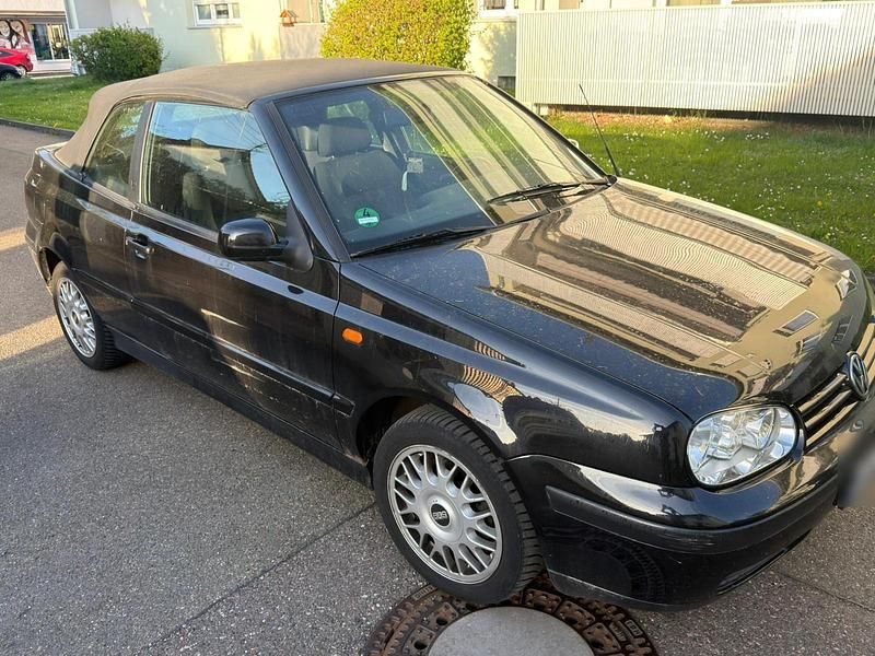 Gebraucht VW Golf Cabriolet 105 PS (77 kW) 2000 Schwarz Cabrio