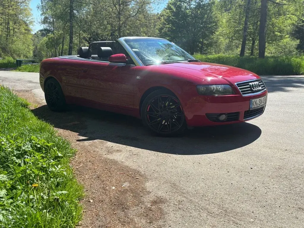 Gebraucht Audi Cabriolet 170 PS (125 kW) 2002 Rot Cabrio