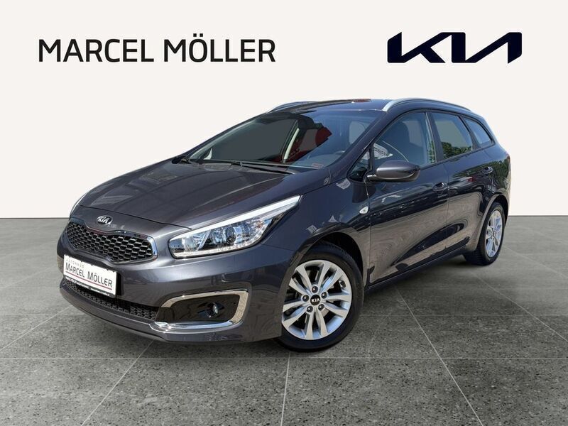 Grau Gebraucht 2018 Kia Ceed Sportswagon Edition 7 Kombi | 9.980 € - Bild 1/4