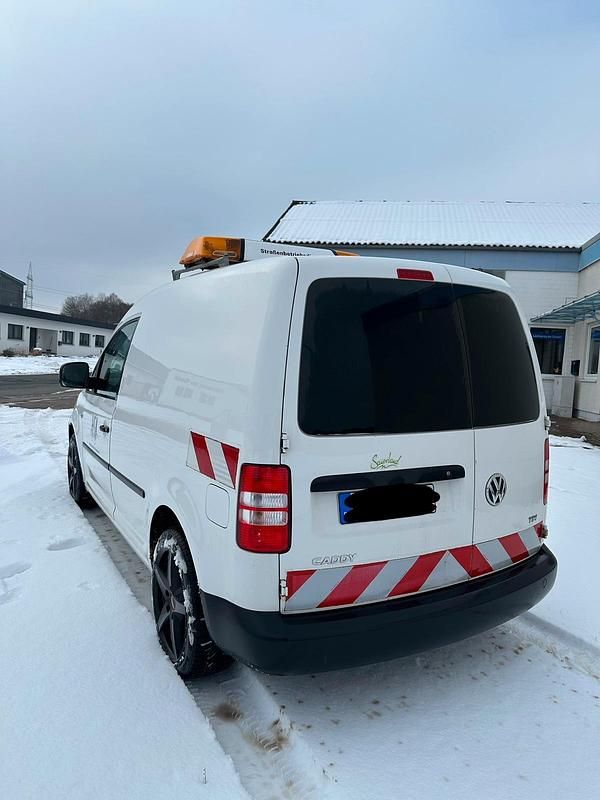 Gebraucht VW Caddy 75 PS (55 kW) 2012 Weiß Van / Kleinbus