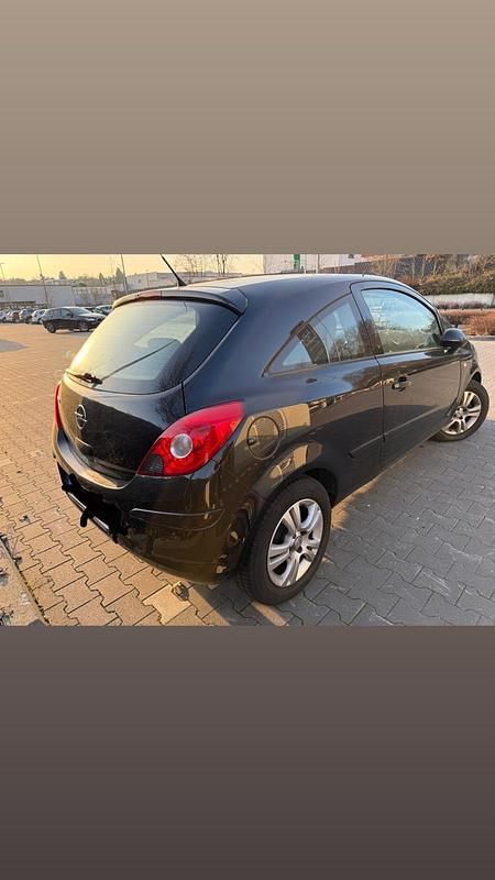 Gebraucht Opel Corsa 80 PS (58 kW) 2007 Schwarz Kleinwagen
