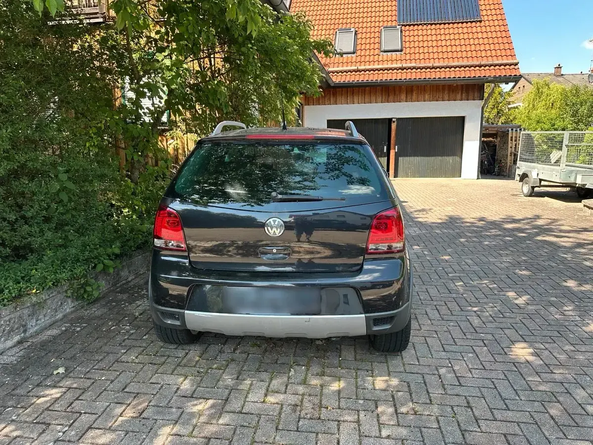 Gebraucht VW Polo Cross 80 PS (58 kW) 2007 Schwarz Kleinwagen