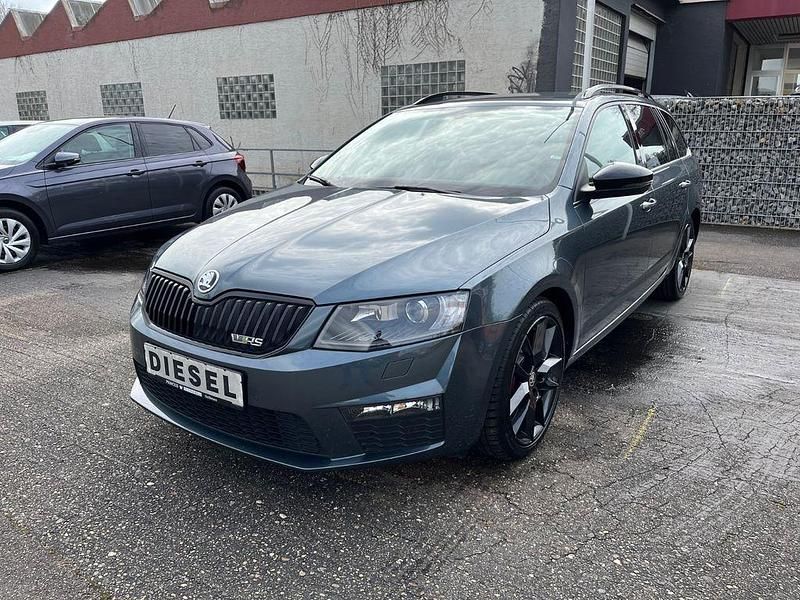 Gebraucht Skoda Octavia RS 184 PS (135 kW) 2016 Quarzgrau Kleinwagen