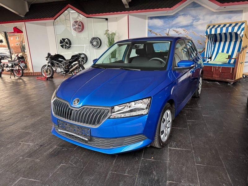 Blau Gebraucht 2019 Skoda Fabia Kleinwagen | 7.950 € (Etwas zu teuer) - Bild 1/4