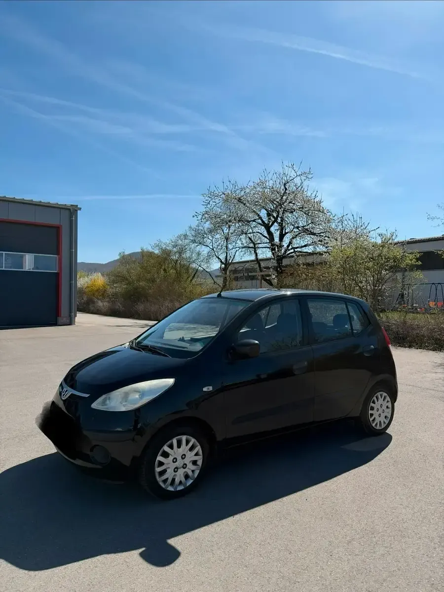 Gebraucht Hyundai i10 Style 69 PS (50 kW) 2010 Schwarz Kleinwagen