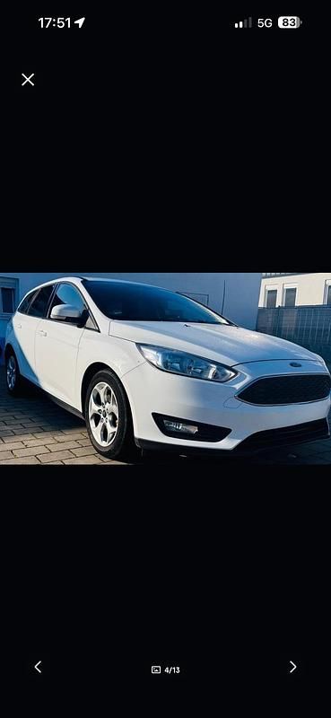 Gebraucht Ford Focus 101 PS (74 kW) 2017 Weiß Kombi
