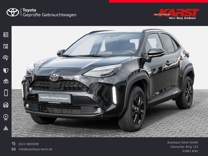 Schwarz Gebraucht 2024 Toyota Yaris Hybrid Team Limousine | 26.845 € (Fairer Preis) - Bild 1/4