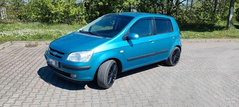 Blau Gebraucht 2004 Hyundai Getz Kleinwagen | 900 € (Guter Preis) - Bild 1/4
