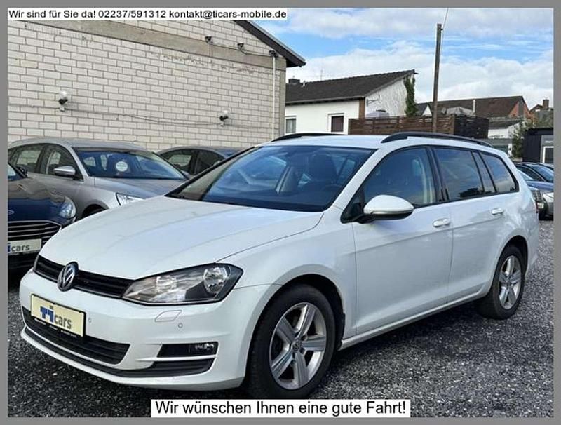 Pure white Gebraucht 2014 VW Golf VII Kombi | 7.499 € (Guter Preis) - Bild 1/4