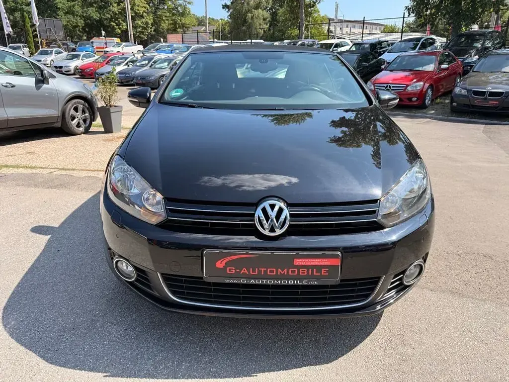 Gebraucht VW Golf Cabriolet Life 122 PS (89 kW) 2013 Schwarz Cabrio