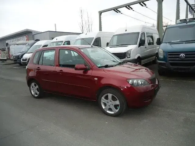 Gebraucht Mazda 2 Active 80 PS (58 kW) 2006 Rot Kleinwagen