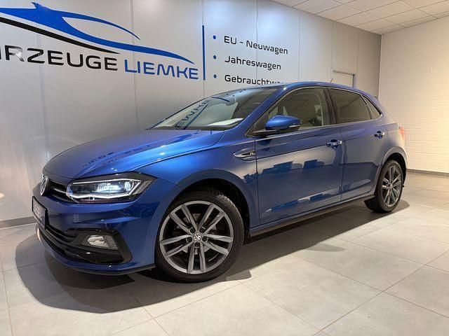 Blau Gebraucht 2020 VW Polo R-line Kleinwagen | 17.490 € (Guter Preis) - Bild 1/4