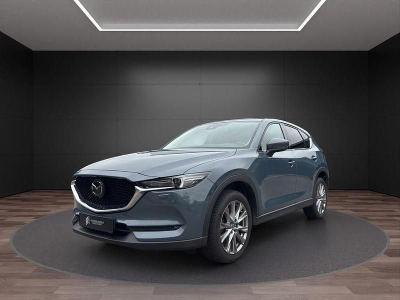 Polymetal grey metallic Gebraucht 2021 Mazda CX-5 Sports-Line SUV | 25.990 € (Fairer Preis) - Bild 1/4