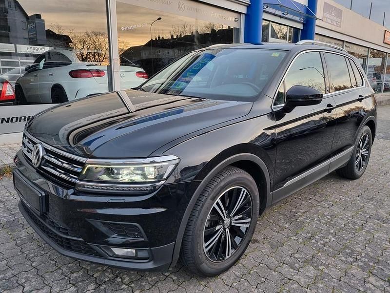 Gebraucht VW Tiguan Sound 150 PS (110 kW) 2018 Schwarz SUV